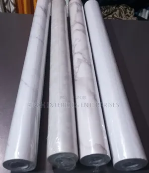White and Marble Contact Papers