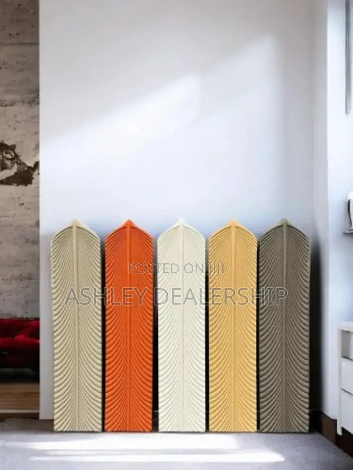 Decorative Wall Pu Feather Panel