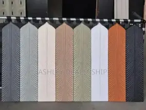 Designed PU Feather Shape Panel