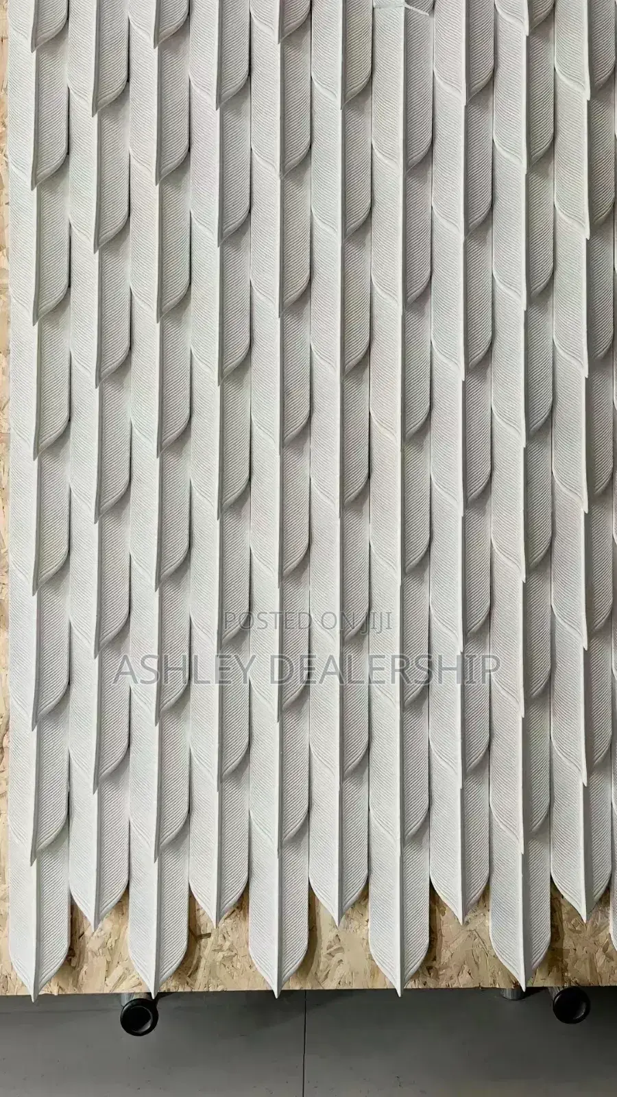 Wall Cladding PU Feather Shape Stone Wall Panel