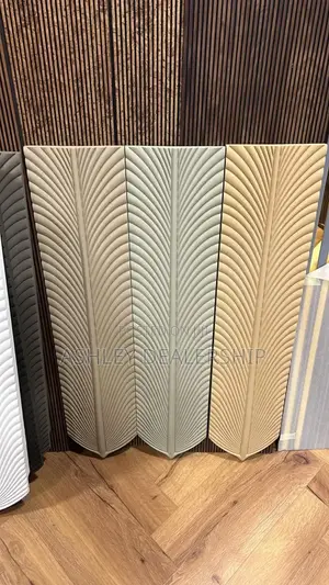 Designed PU Feather Shape Stone Panel