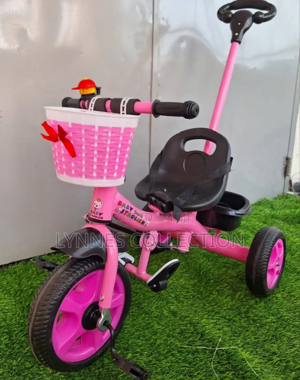 Tricycle With Pushhandle
