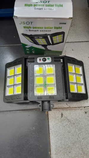 300W High Power Solar Light With Smart Sensor