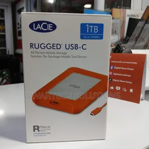 Lacie Rugged Usb C 1tb Portable Ssd