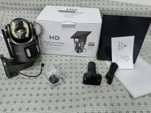 Imported Solar 4G PTZ Camera Dual Lens