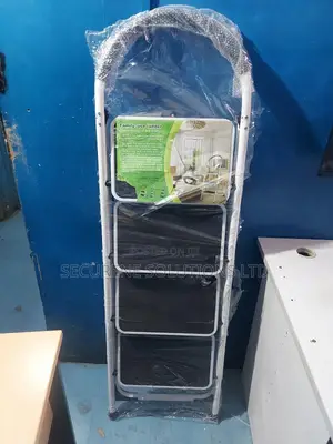 Wrapped 4-Step Steel Ladder.