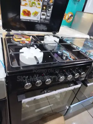Mika Standing Cooker, 60cm X 60cm, 3 Gas Pool Jet Burners