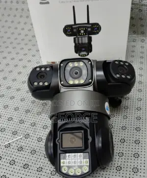Available 4G Simcard V380 PTZ Smart Camera 3 Lens