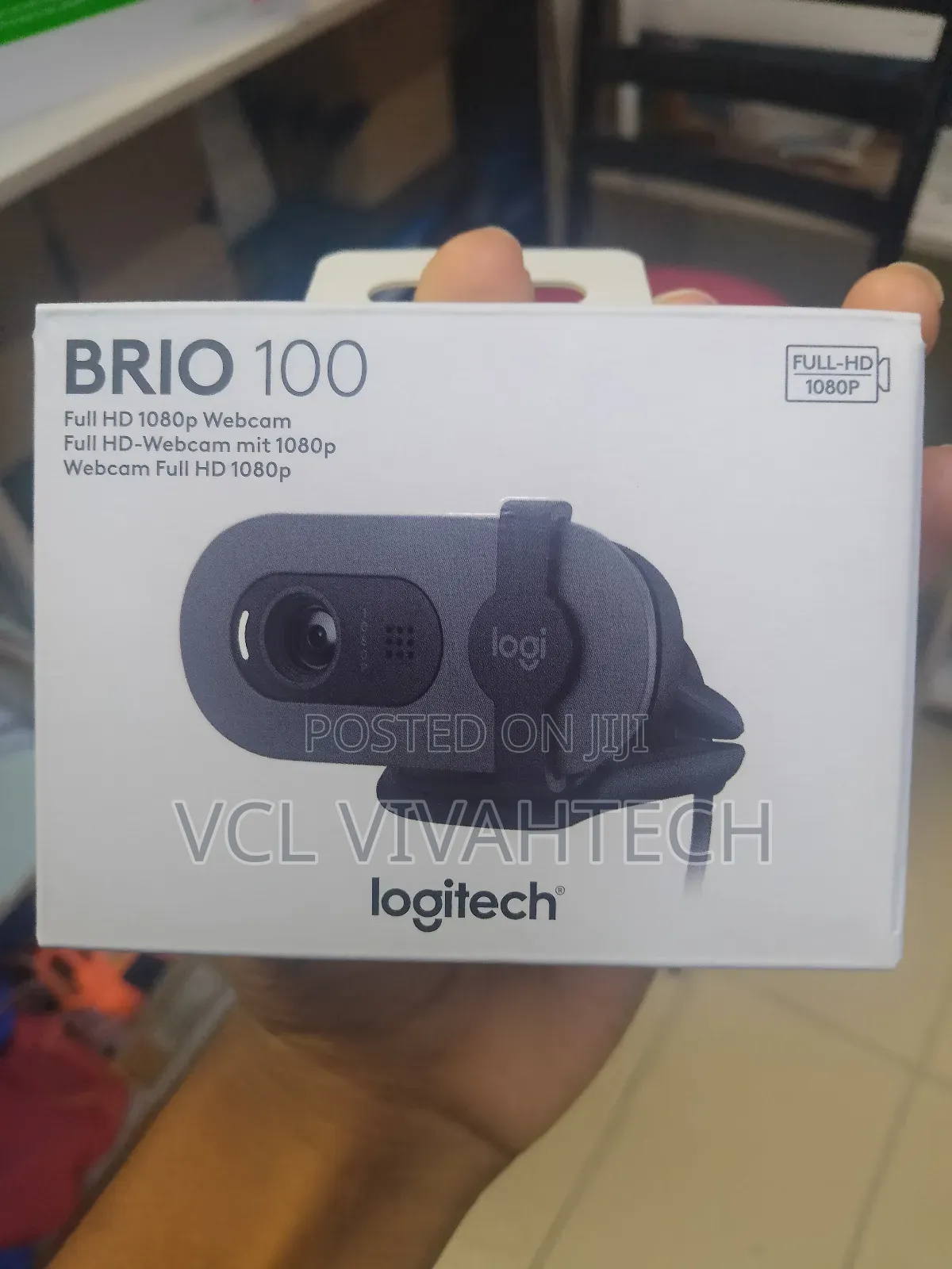 Logitech Brio 100
Full Hd 1080p Webcam