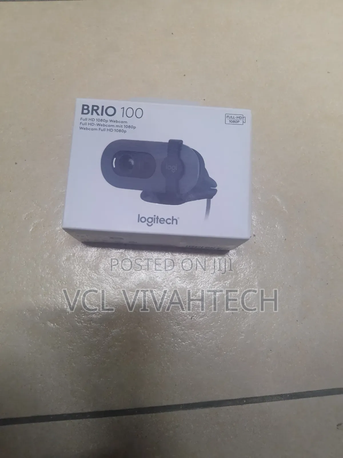 Logitech Brio 100 With Built in Microphone Camera