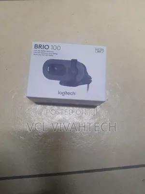 Logitech Brio 100 With Built in Microphone Camera