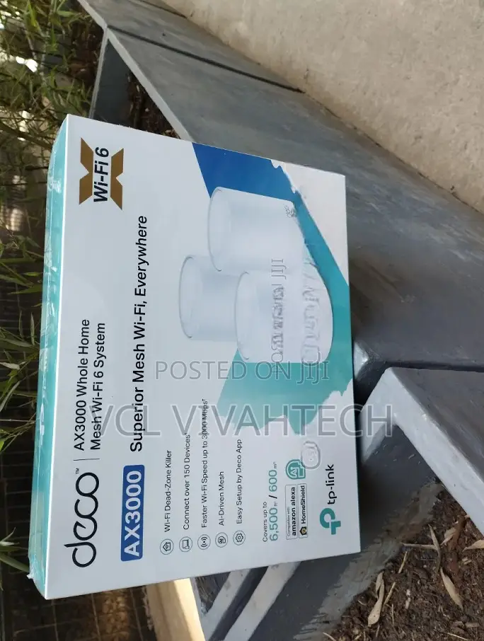 Tp-Link Deco X50 Ax3000 Whole Home Mesh Wifi 6 System 3pack
