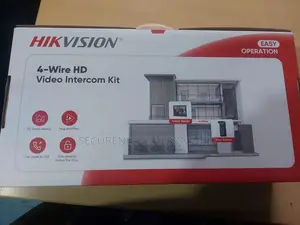Hikvision Ds-Kis213 - Video Intercom Kit, 4-Wire Mettalic