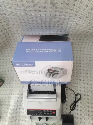 Supermarkets, Banks` Automatic Bill Counter Machine
