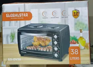38 Litres Globalstar Oven - Rotisserie and Double Hot Plate