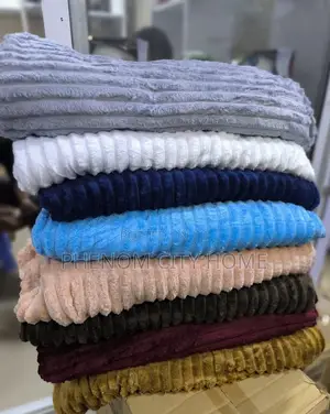 Heavy and Warm Plain Fleece Blanket Available