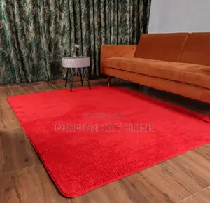 Brown and Red New Design Fluffy Carpets