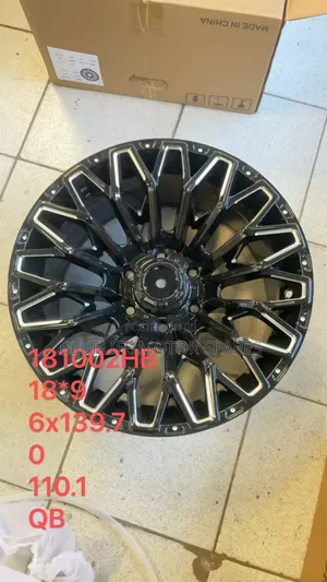 Size 18 Offset Rims for Prado/Hillux/Isuzu D-Max/Mu-X/Pajero