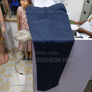 Perfect Tailored Navy Blue Trousers