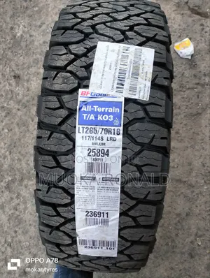 265/70r16 Bf Goodrich (A/T