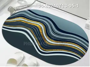 Oval Bathroom Door Mats Available