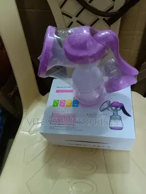 Manual Breast Pump Purple