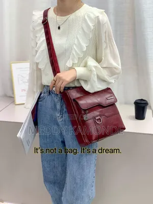 Peach Weekend Sling Bag