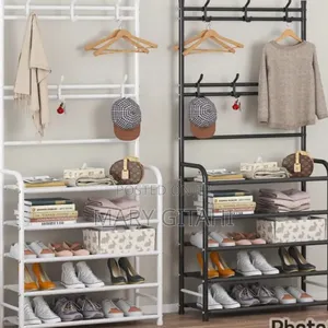 Multifunctional 5 Tier Shoe Rack Organizer +