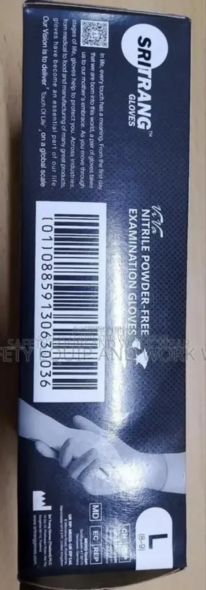 Nitrile Powder Free Protective Gloves