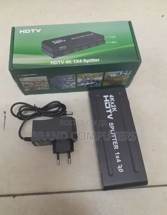 1 X 4 HDMI Splitter With Audio