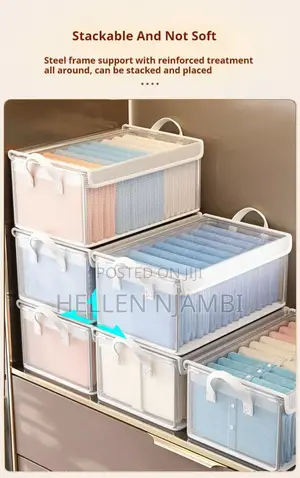 Transparent Fabric Closer Organizer