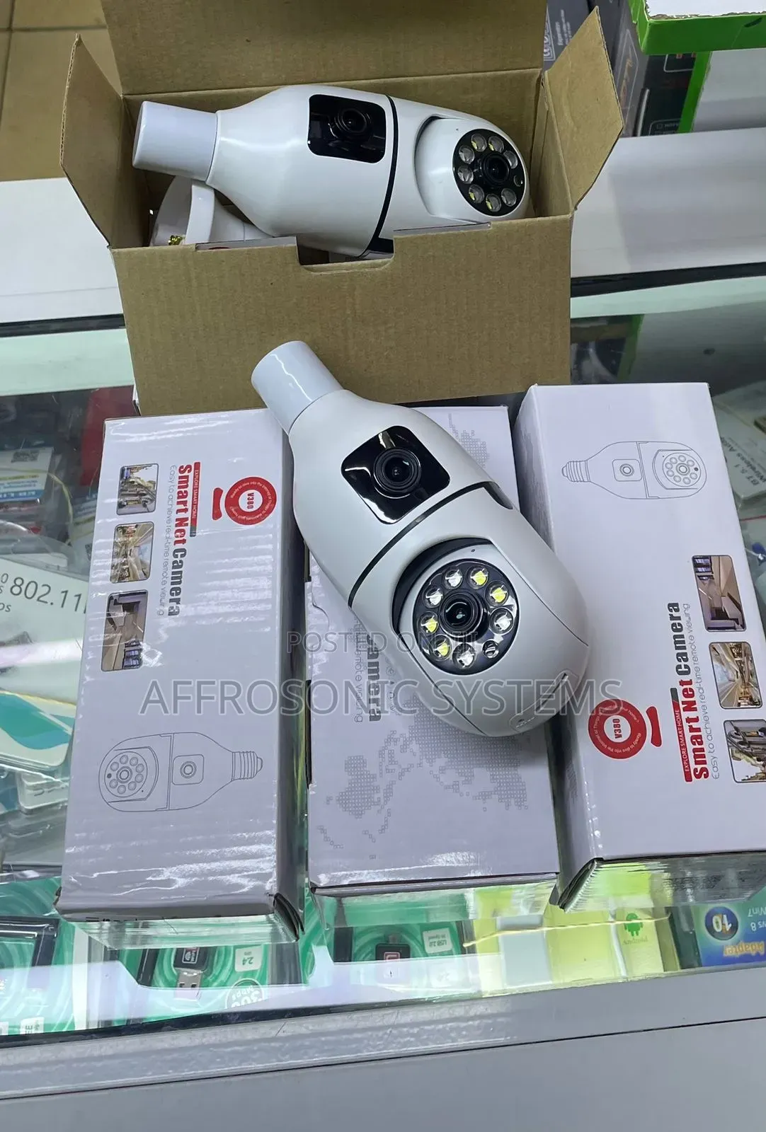 Dual Lens PTZ Bulb Camera