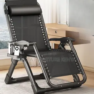 Home Chairs:Scratch-Durable Silver Cushioned Fold Away Chair