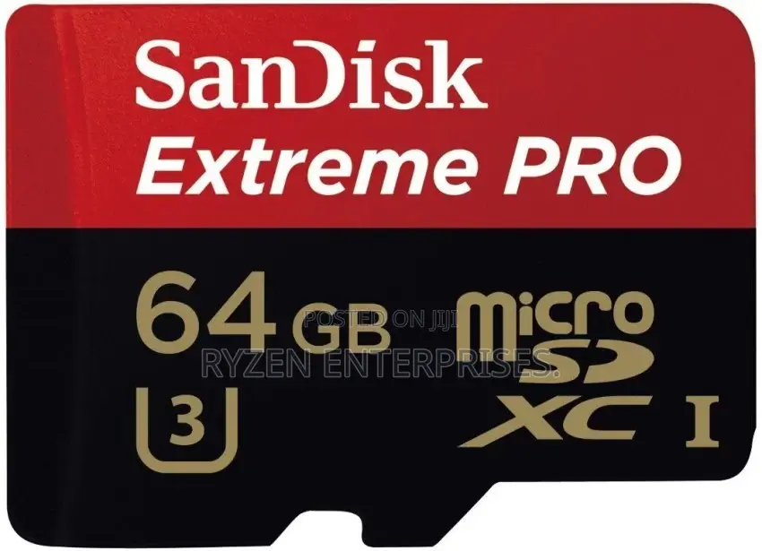 Sandisk Extreme PRO 64GB Microsdxc Memory Card