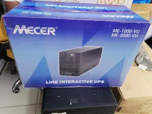 1KVA Mecer Line Interactive UPS- BLACK