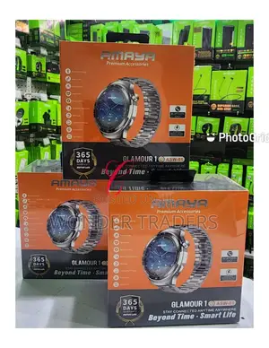 Amaya ASW-01 Glamour 1 Silver With Bluetooth
