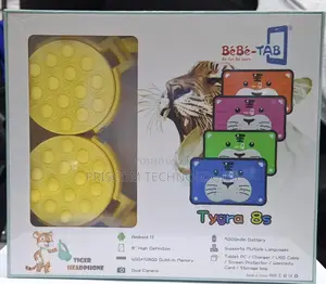 Bebe-Tab Tygra 8s Android Kids Tablet 5000mah