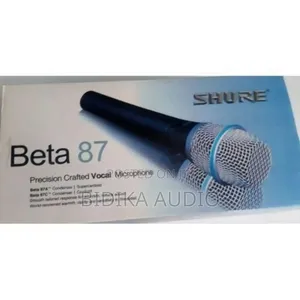 Brand New Shure Beta87 Microphone