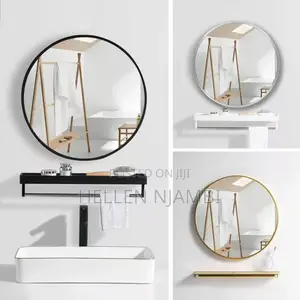 Contemporary Round Mirror