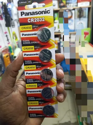 3V Lithium CR-2032 Panasonic Batteries
