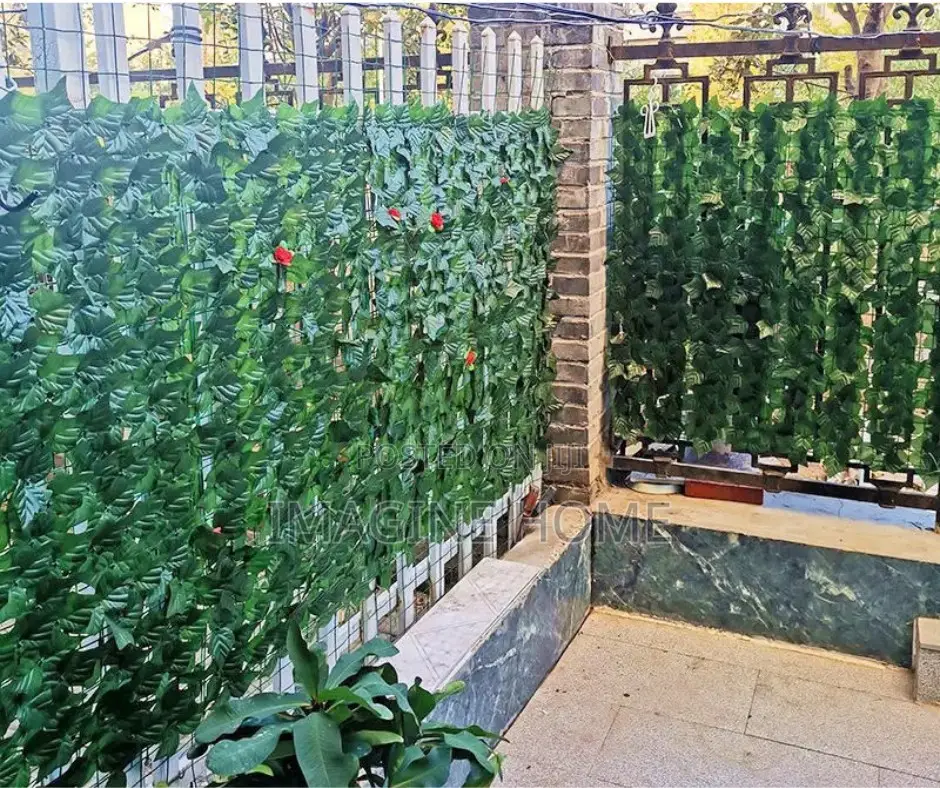 Wall Green Fences Nice Balcony Decor