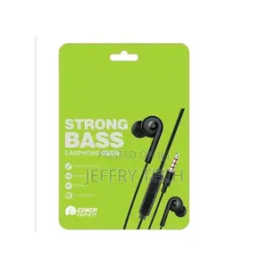 Oraimo OEP-E11 Strong Bass Earphones With Mic - Black