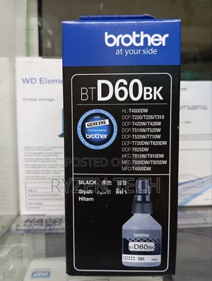 Brother Ink D60 Black Ink