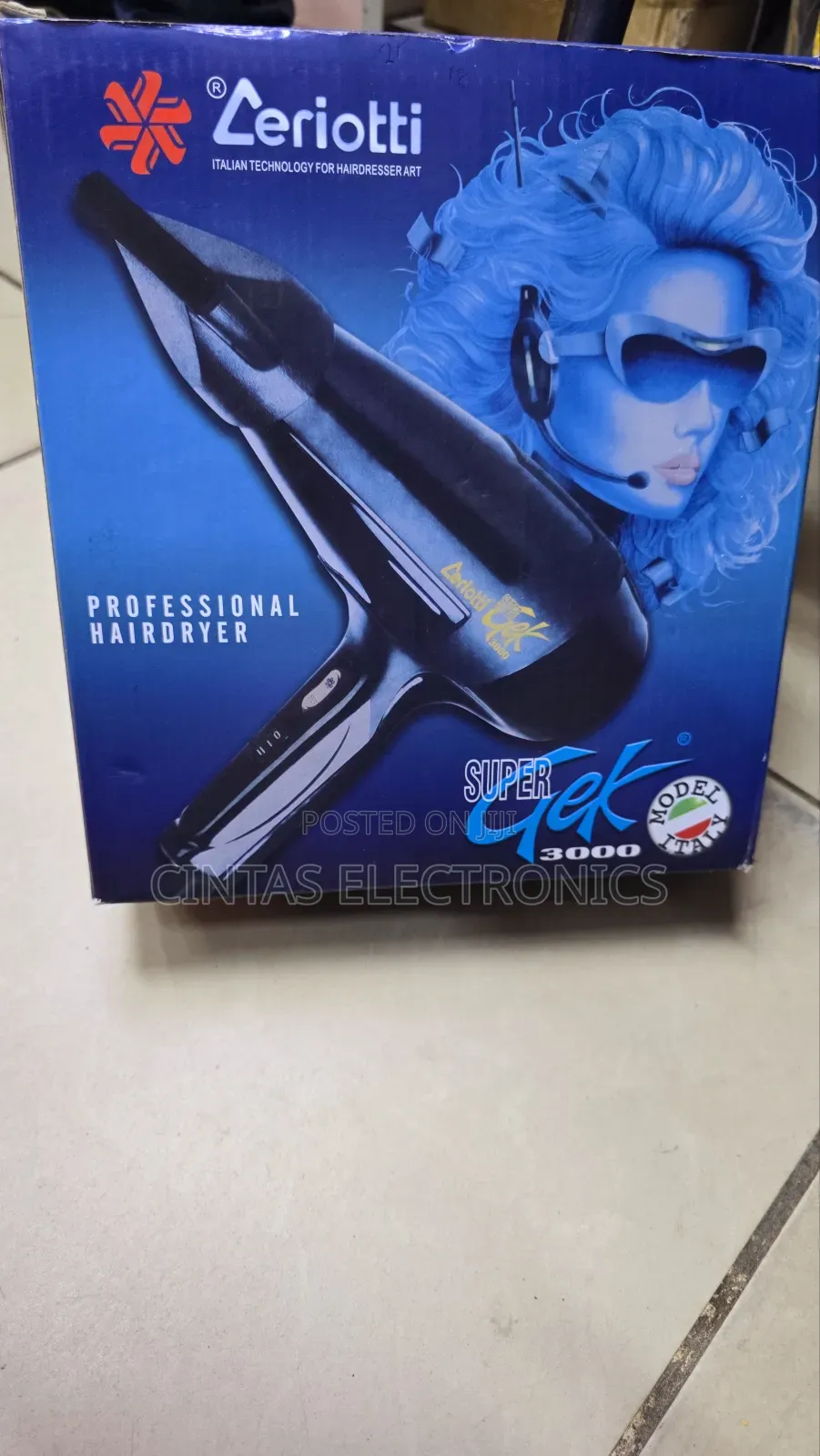 Geriotti Super Gek Hairdryer 1900W