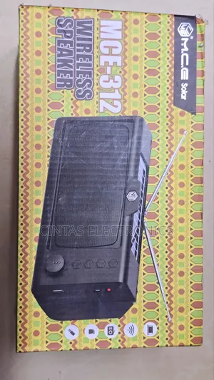 MCE -312 Solar Wireless Speaker