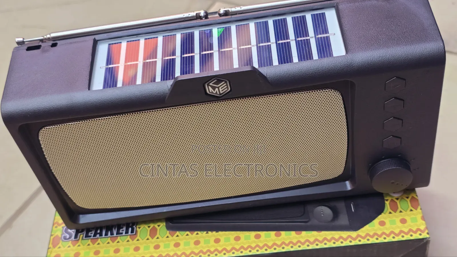 MCE -312 Solar Wireless Speaker