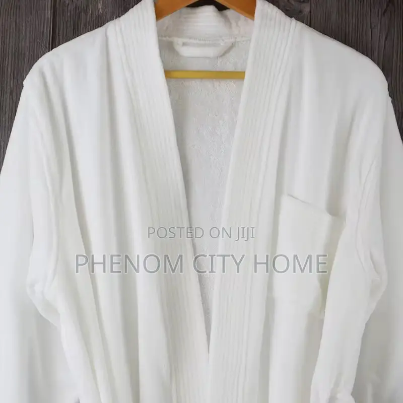 White Bathrobes Available In All Sizes