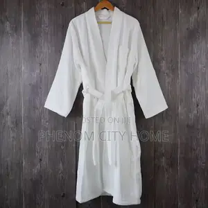 White Bathrobes Available In All Sizes