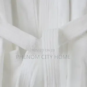 White Bathrobes Available In All Sizes