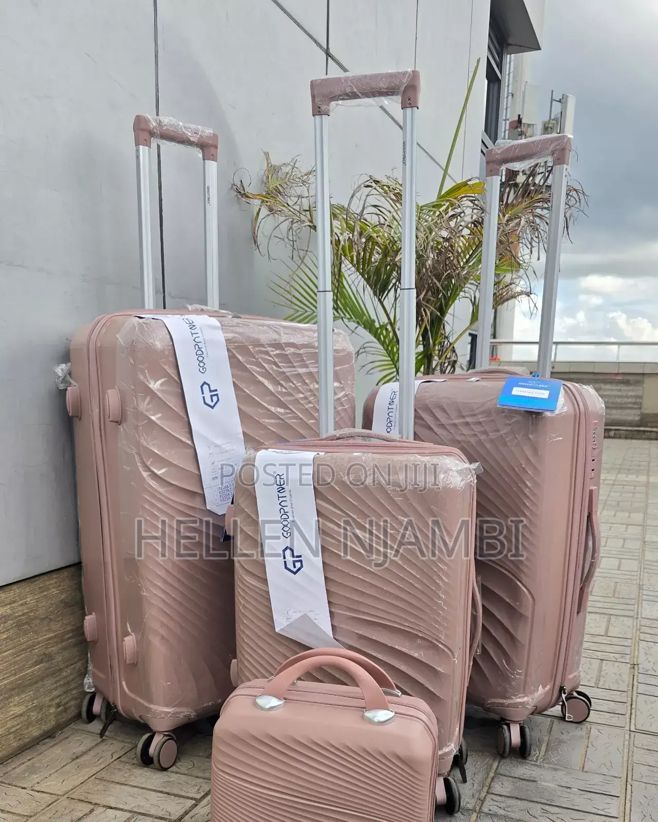 4in1 Rubber Travel Suitcase